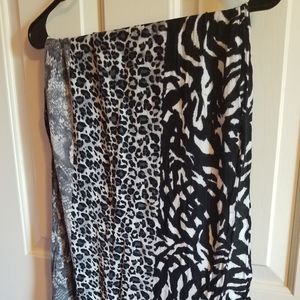 3/$5 Deal Multi-animal Print Scarf